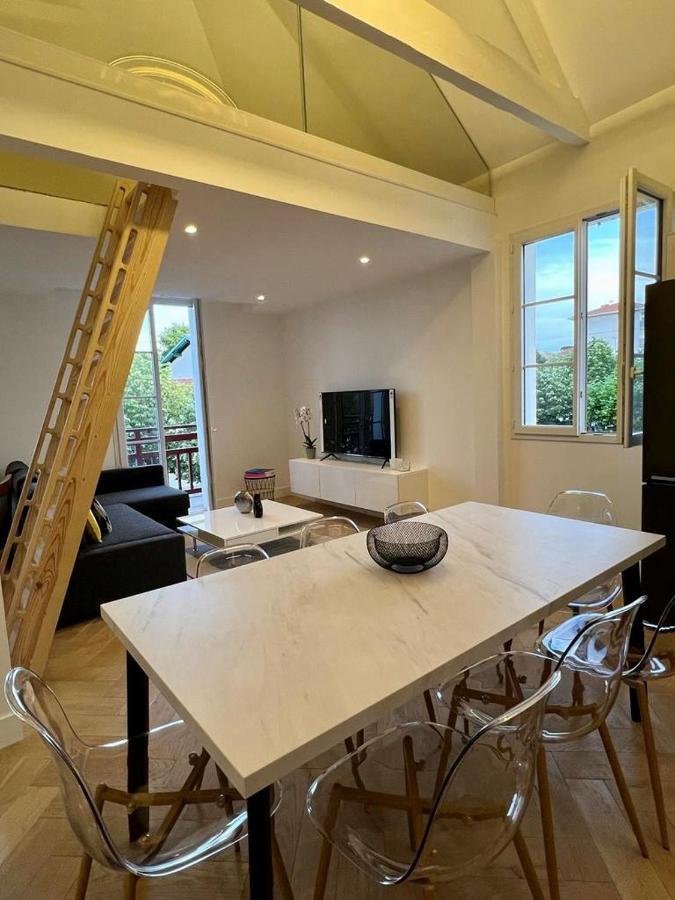 Piscine Et Jacuzzi Loft Ravissant Dans Une Maison Basque Anglet Exterior photo